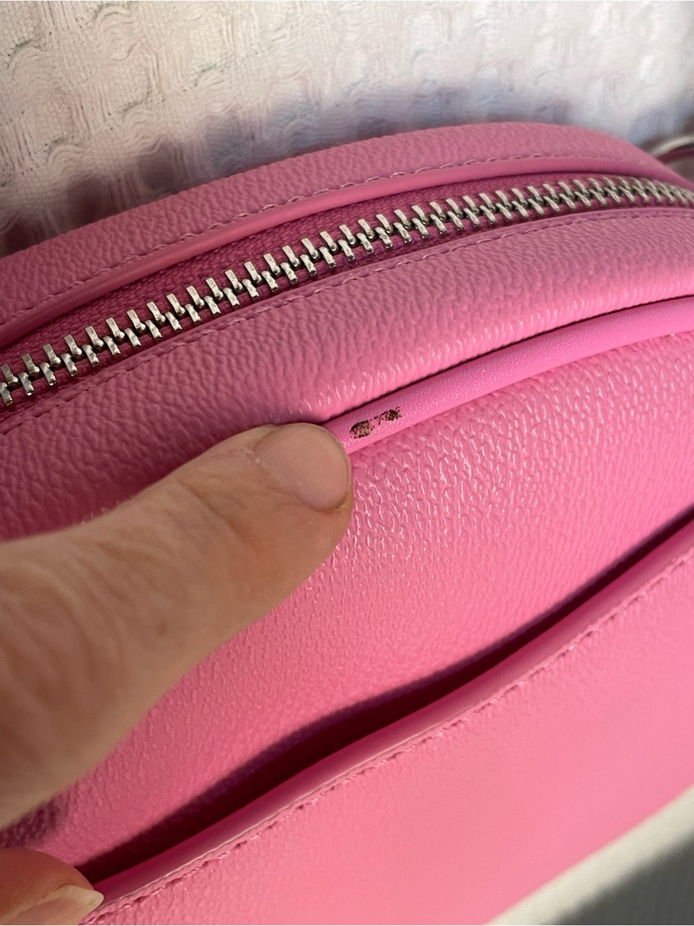 Iris & Rainbow Night Out Crossbody Bag in Bubble Gum Pink with Coin Pouch - Picture 5 of 15